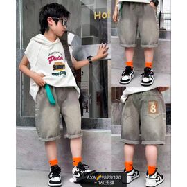 Фотография Бриджи детские на мальчика 9823 grey р.120-160 "Major" недорого оптом от прямого поставщика