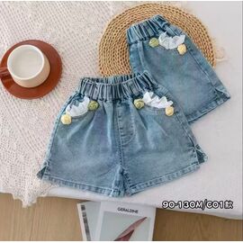 Фотография Шорты детские на девочку C01 blue р.90-130 "Major" недорого оптом от прямого поставщика