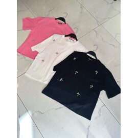 Фотография Футболка женская 7330 white р.S-L "Major" недорого оптом от прямого поставщика