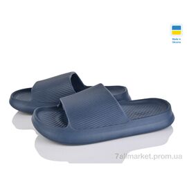 Шльопанці жіночі полегшені Літо Крок С108 т.синій (6 пар р.36-41) "Vladimir" недорого оптом від прямого постачальника
