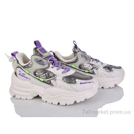 Фотография Кроссовки женские модные Весна/осень L1680-25 (8 пар р.36-41) "FG" недорого оптом от прямого поставщика