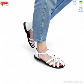 Босоніжки жіночі літні Літо 171 білий к. (8 пар р.36-41) "ARTO" недорого оптом від прямого постачальника