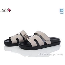 Шльопанці жіночі полегшені Літо F9ABA02-23 (8 пар р.36-41) "Aba" недорого оптом від прямого постачальника