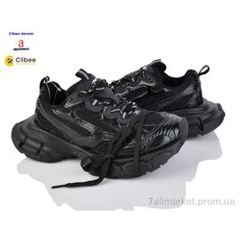 Кросівки жіночі модні Весна/осінь D58101 black (5 пар р.36-40) "Clibee-Doremi" недорого оптом від прямого постачальника