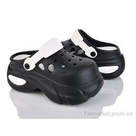 Крокси жіночі літні Літо 24506-361 (8 пар р.36-41) "Luck Line" недорого оптом від прямого постачальника