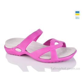 Шльопанці жіночі полегшені Літо СЛЖ12 ягідний (8 пар р.36-41) "Inblue" недорого оптом від прямого постачальника