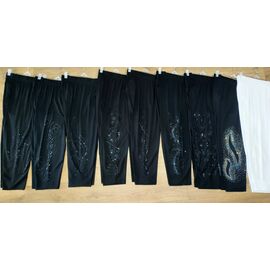 Фотография Бриджи женские A43 black р.3XL-6XL "Acheal" недорого оптом от прямого поставщика