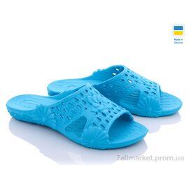 Фотография Шлепки женские облегченные Лето DS Украина ПЖ28 бирюза (8 пар р.37-41) "Vladimir" недорого оптом от прямого поставщика