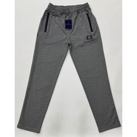 Фотография Штаны спортивные мужские 0413 grey р.L-3XL "Trendshop" недорого оптом от прямого поставщика