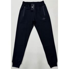 Фотография Штаны спортивные мужские 0436 navy р.M-3XL "Trendshop" недорого оптом от прямого поставщика