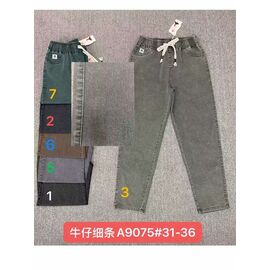 Фотография Штаны женские A9075-3 grey р.31-36 "Immei" недорого оптом от прямого поставщика