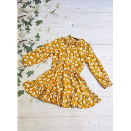 Фотография Платье детское лёгкое на девочку 845 yellow р.128-140 "Marimaks" недорого оптом от прямого поставщика