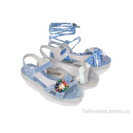 Босоніжки дитячі літні Літо 8868-2 mix (30 пар р.30-37) "DeMur" недорого оптом від прямого постачальника