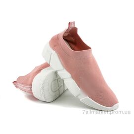 Фотография Кроссовки женские модные Весна/осень 9-718 meat.pink (8 пар р.36-41) "Violeta" недорого оптом от прямого поставщика