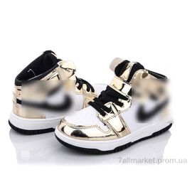 Кросівки дитячі модні Весна/осінь Y80-0330B gold (6 пар р.32-37) "Violeta" недорого оптом від прямого постачальника