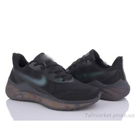 Кросівки чоловічі модні Весна/осінь S9(N1018) black (8 пар р.40-44) "Violeta" недорого оптом від прямого постачальника