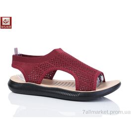Босоніжки жіночі літні Літо F07-8 (8 пар р.37-42) "WSMR" недорого оптом від прямого постачальника