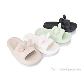 Шльопанці жіночі полегшені Літо 917-1 mix (24 пар р.36-41) "Lion-Lu" недорого оптом від прямого постачальника
