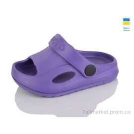 Фотография Шлепки детские летние Лето H8 бузок (6 пар р.18-23) "Inblue" недорого оптом от прямого поставщика