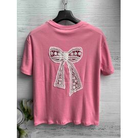 Фотография Футболка женская 8387 pink р.S-L "SHEPARIS" недорого оптом от прямого поставщика