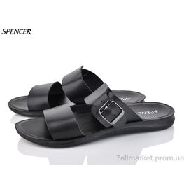 Фотография Шлепки мужские пляжные Лето 10386 (6 пар р.40-45) "Spencer" недорого оптом от прямого поставщика