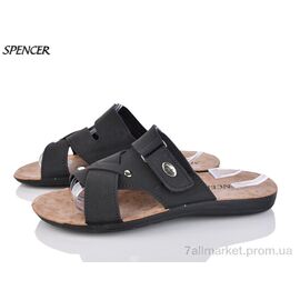 Фотография Шлепки мужские пляжные Лето 2203 (6 пар р.41-46) "Spencer" недорого оптом от прямого поставщика