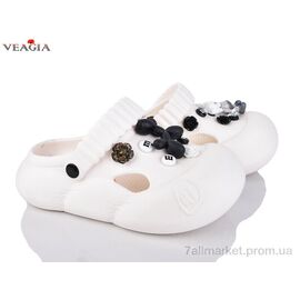 Крокси жіночі літні Літо A23-2 (10 пар р.35-40) "Veagia-ADA" недорого оптом від прямого постачальника