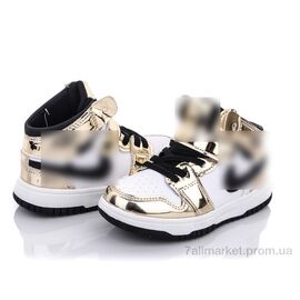 Кросівки дитячі модні Весна/осінь Y81-0330A gold (5 пар р.27-31) "Violeta" недорого оптом від прямого постачальника