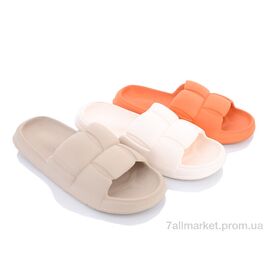 Фотография Шлепки женские облегченные Лето W819 mix (12 пар р.36-41) "Elmob" недорого оптом от прямого поставщика