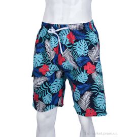 Фотография Шорты мужские Лето 6605 (08850) blue-green (10 шт. р.сетка XL-5XL) "Obuvok" недорого оптом от прямого поставщика