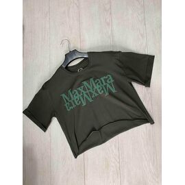 футболка жіноча AZ0135 khaki р.42-48 "Annet" недорого оптом від прямого постачальника