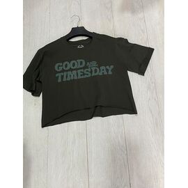 футболка жіноча AZ0136 khaki р.42-48 "Annet" недорого оптом від прямого постачальника