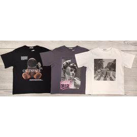 футболка жіноча YT1679-3 d.grey р.48-54 "Annet" недорого оптом від прямого постачальника