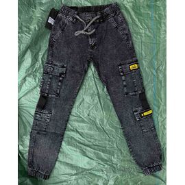 Джинси чоловічі 711-13 black р.28-36 "God Baron" недорого оптом від прямого постачальника