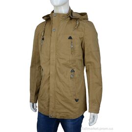 Фотография Куртка мужская Весна/осень Z7918AL khaki (04519) (5 шт. р.сетка 46-54) "Obuvok" недорого оптом от прямого поставщика