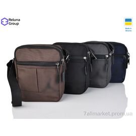 Фотография Сумка мужская 3851-1 mix 22*16*8 см, "Reluna Group" недорого оптом от прямого поставщика