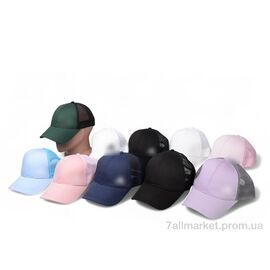 Кепка унісекс Літо 8007-1 mix (5 шт. р.сітка56-59) "KUINH" недорого оптом від прямого постачальника