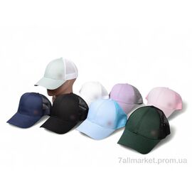 Кепка унісекс Літо 8009-1 mix (5 шт. р.сітка56-59) "KUINH" недорого оптом від прямого постачальника