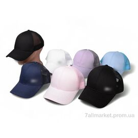 Кепка унісекс Літо 8010-1 mix (5 шт. р.сітка56-59) "KUINH" недорого оптом від прямого постачальника