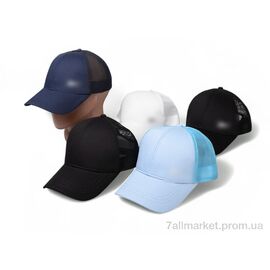 Фотография Кепка для мужчин Лето 8010-2 mix (5 шт. р.сетка 56-59) "KUINH" недорого оптом от прямого поставщика