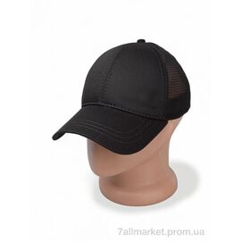 Кепка унісекс Літо 8013 black (5 шт. р.сітка56-59) "KUINH" недорого оптом від прямого постачальника