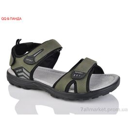 Сандалії чоловічі літні Літо F19-4 (8 пар р.41-46) "QQ&Панда" недорого оптом від прямого постачальника