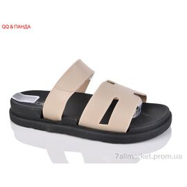 Фотография Шлепки женские облегченные Лето X59-3 (8 пар р.36-41) "QQ&Панда" недорого оптом от прямого поставщика