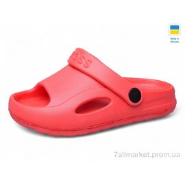 Фотография Шлепки детские летние Лето H9 червоний (6 пар р.24-29) "Inblue" недорого оптом от прямого поставщика