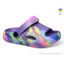 Фотография Шлепки детские летние Лето H9 попугай (6 пар р.24-29) "Inblue" недорого оптом от прямого поставщика