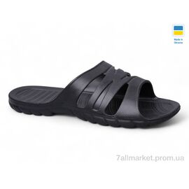 Фотография Шлепки детские летние Лето Стріла чорний (6 пар р.36-41) "Inblue" недорого оптом от прямого поставщика