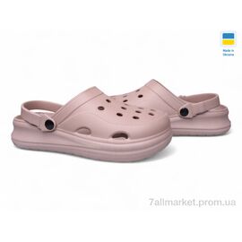 Крокси жіночі літні Літо 650 капучіно (5 пар р.37-41) "Inblue" недорого оптом від прямого постачальника