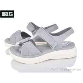 Босоніжки жіночі літні Весна/осінь 4065-H53A03-7 (8 пар р.36-41) "BIG" недорого оптом від прямого постачальника