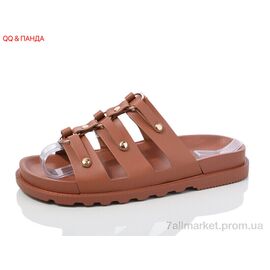 Шльопанці жіночі полегшені Літо QQ52-5 (8 пар р.36-41) "QQ&Панда" недорого оптом від прямого постачальника