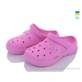 Крокси жіночі літні Літо 425 рожевий (8 пар р.36-40) "Golden Lion" недорого оптом від прямого постачальника
